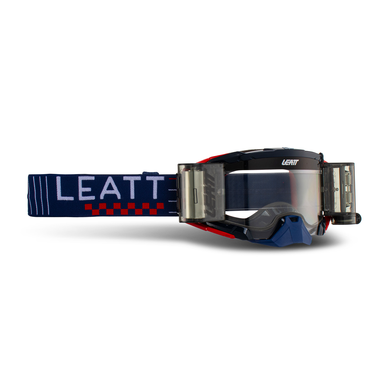 Leatt Gafas de Cross  Velocity 5.5 Roll-Off Royal-Transparente