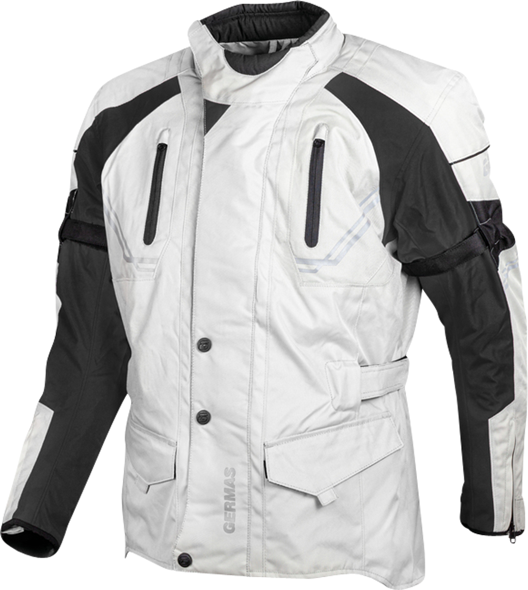 GMS Chaqueta de Moto  Taylor Beige-Negro