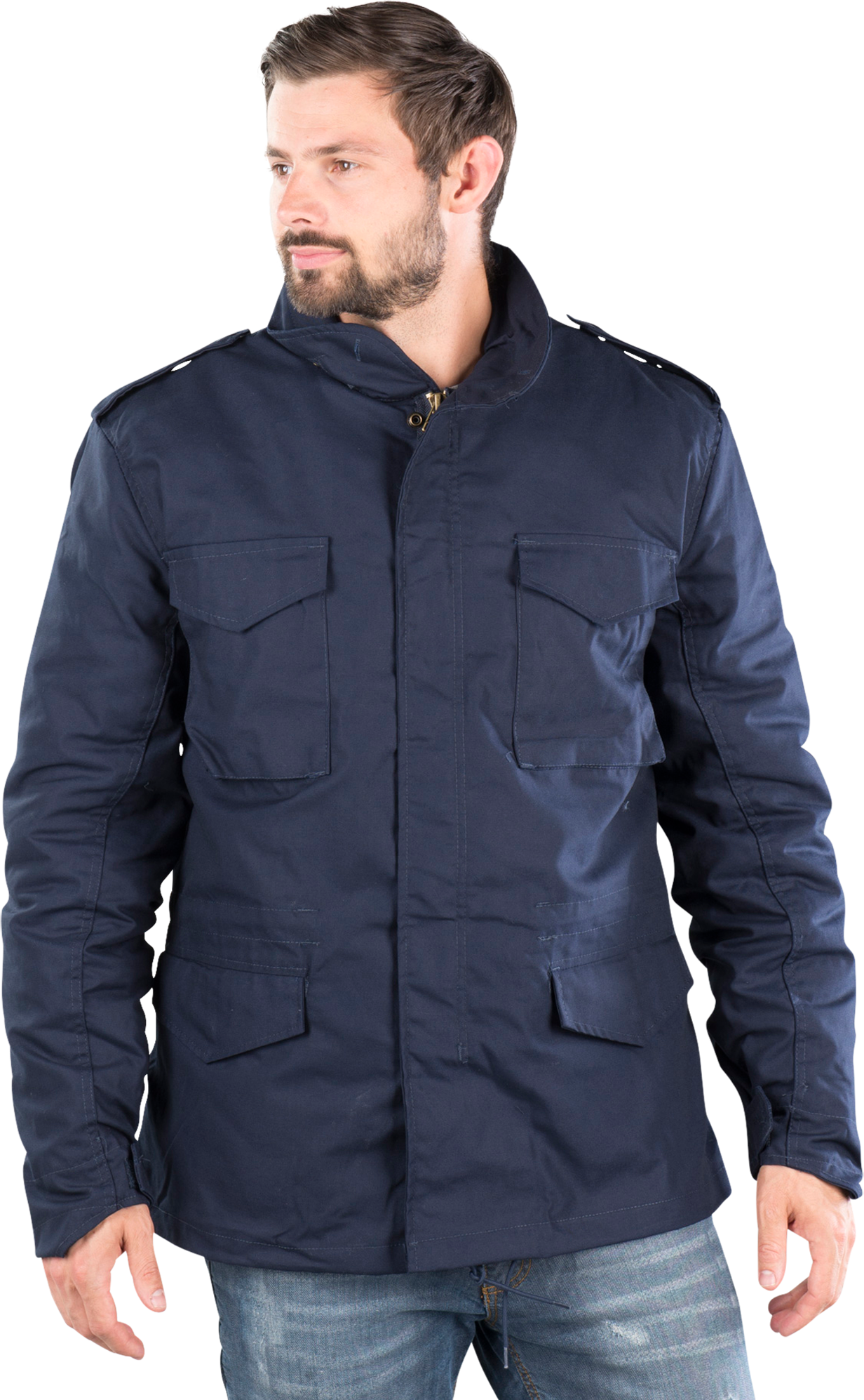 Brandit Chaqueta  M65 Standard Azul marino