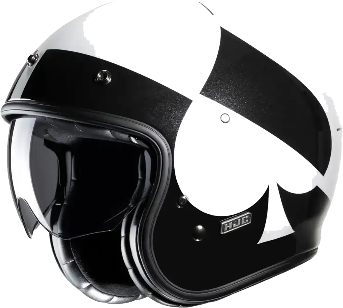 HJC Casco Jet  V31 Kuz Blanco-Negro