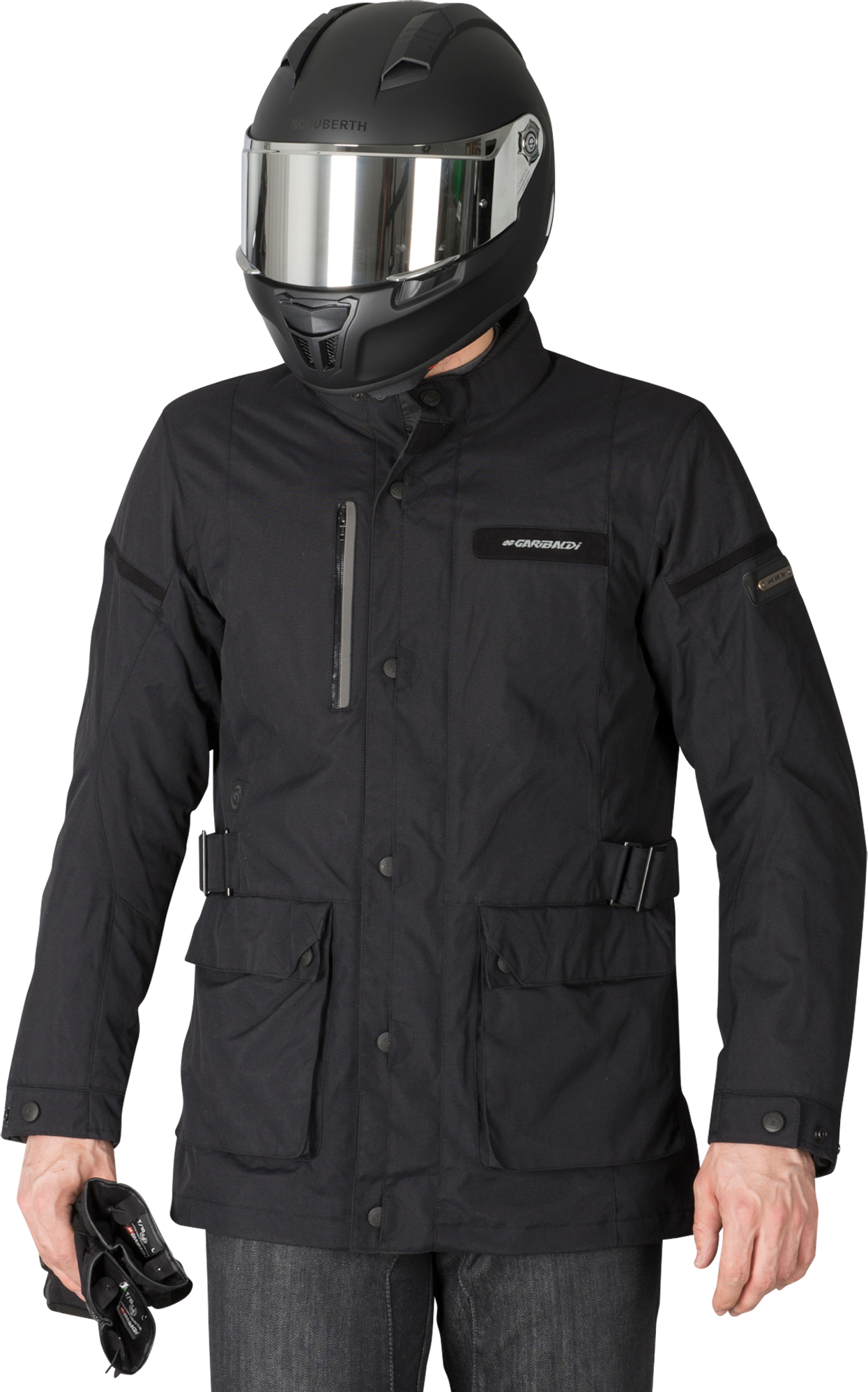 Garibaldi Chaqueta de Moto  Class Negra