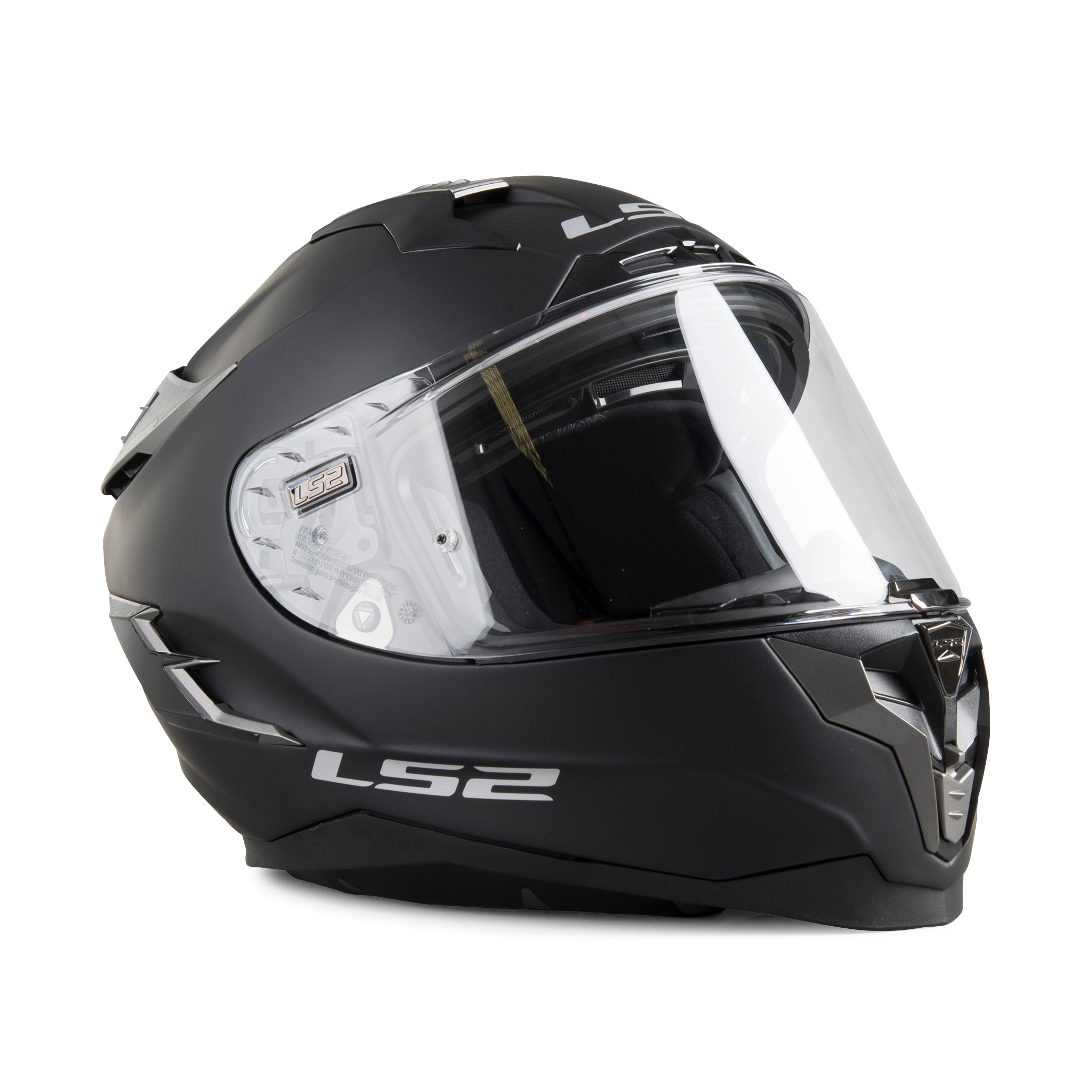 LS2 Casco Integral  FF327 Challenger Solid Negro Mate