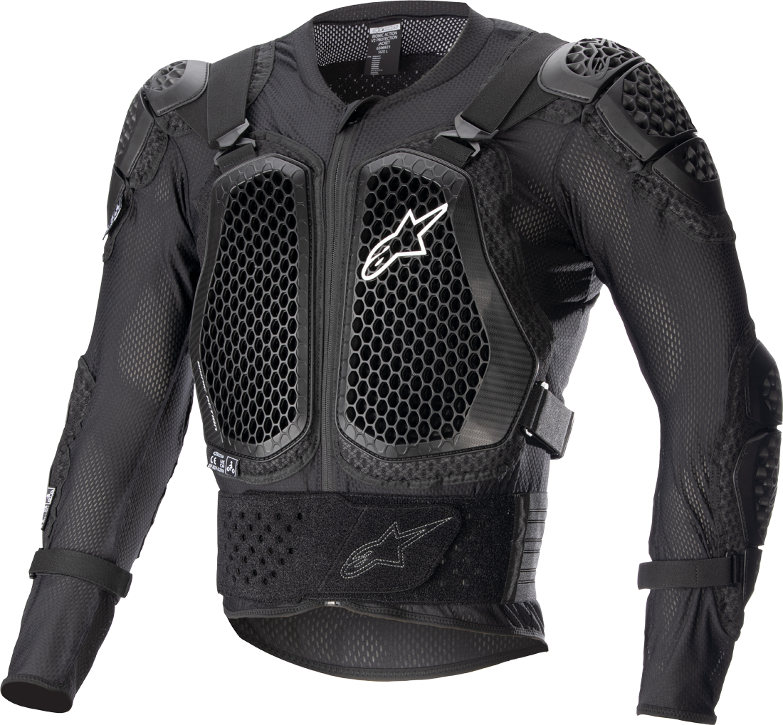 Alpinestars Chaqueta de Protección  Bionic Action V2 Negro