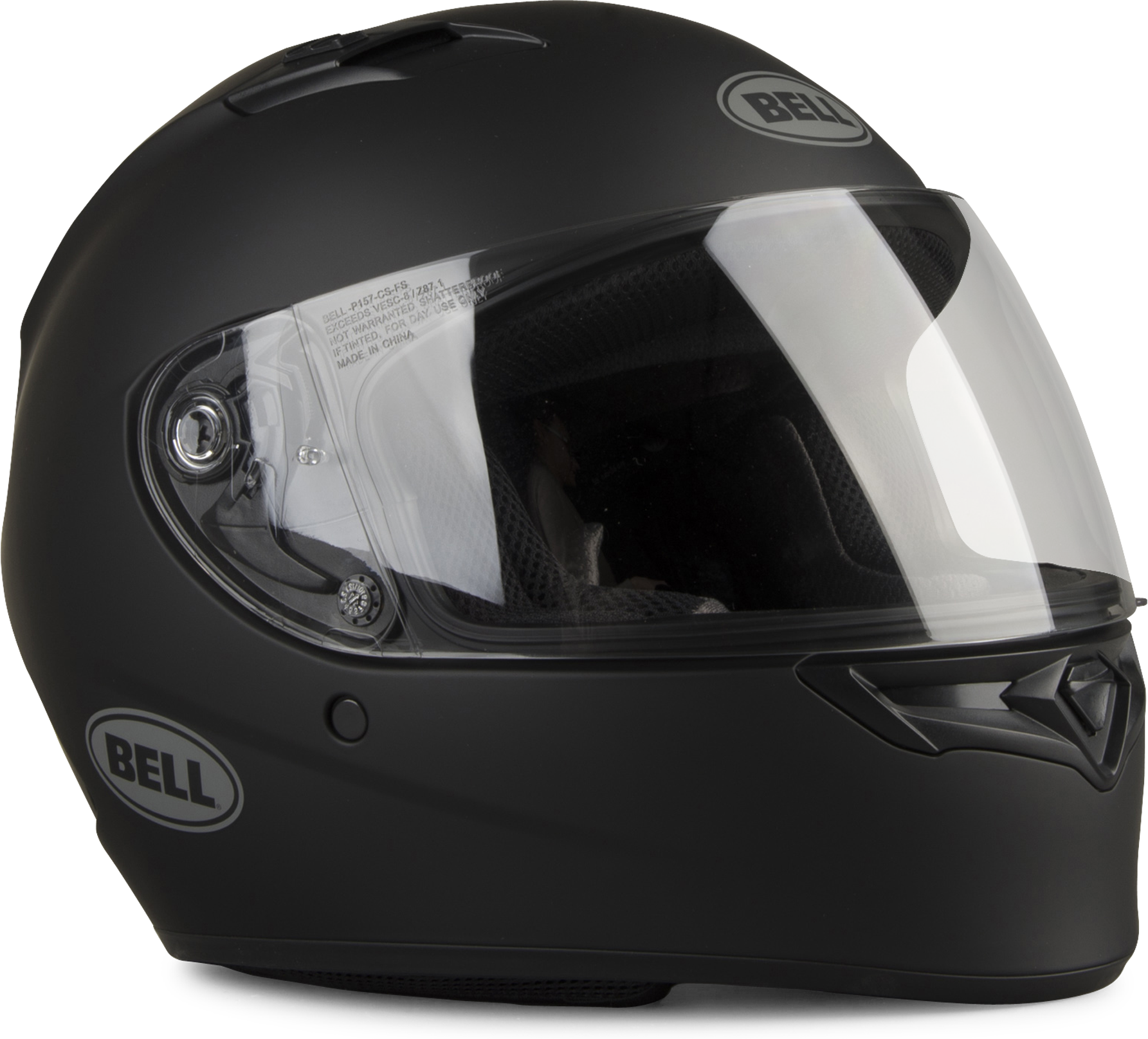 BELL Casco Integral  Qualifier Solid Negro Mate