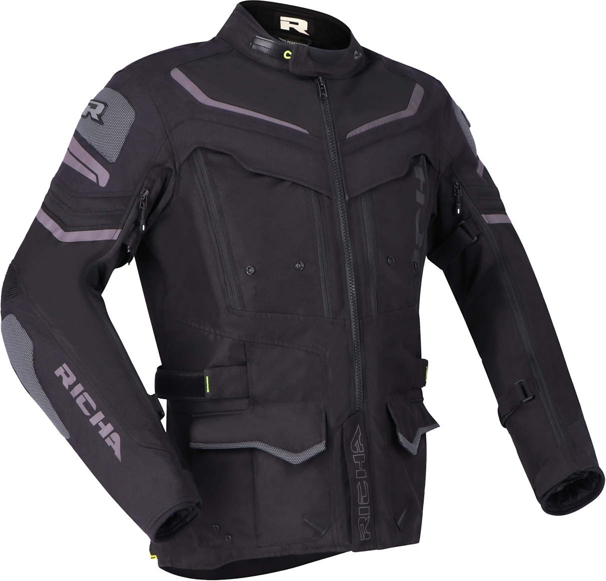 Richa Chaqueta de Moto  Infinity 2 Adventure Negra