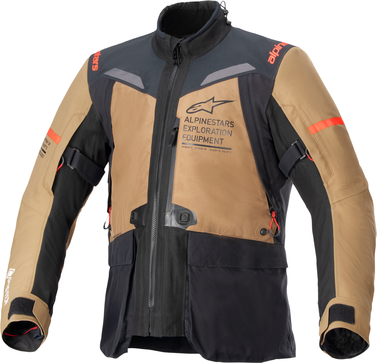 Alpinestars Chaqueta  St-7 2L Gore-Tex Marrón-Negro