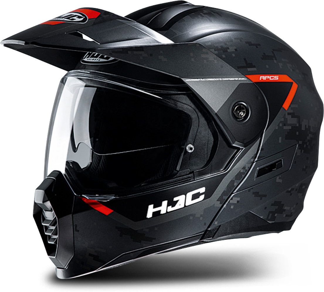 HJC Casco Modular  C80 Bult Negro-Naranja