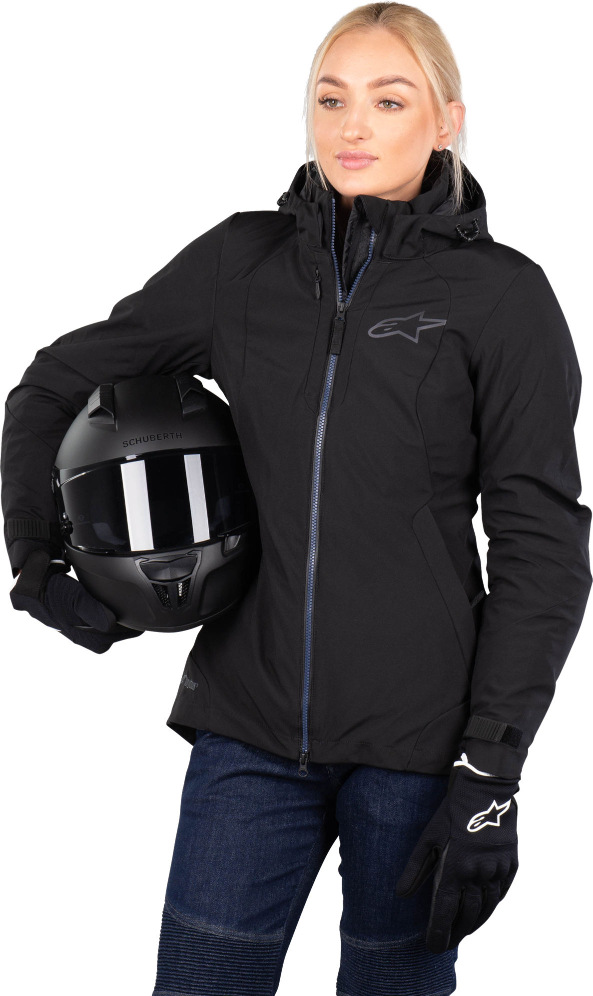 Alpinestars Chaqueta de Moto  Moony Drystar Mujer Negra