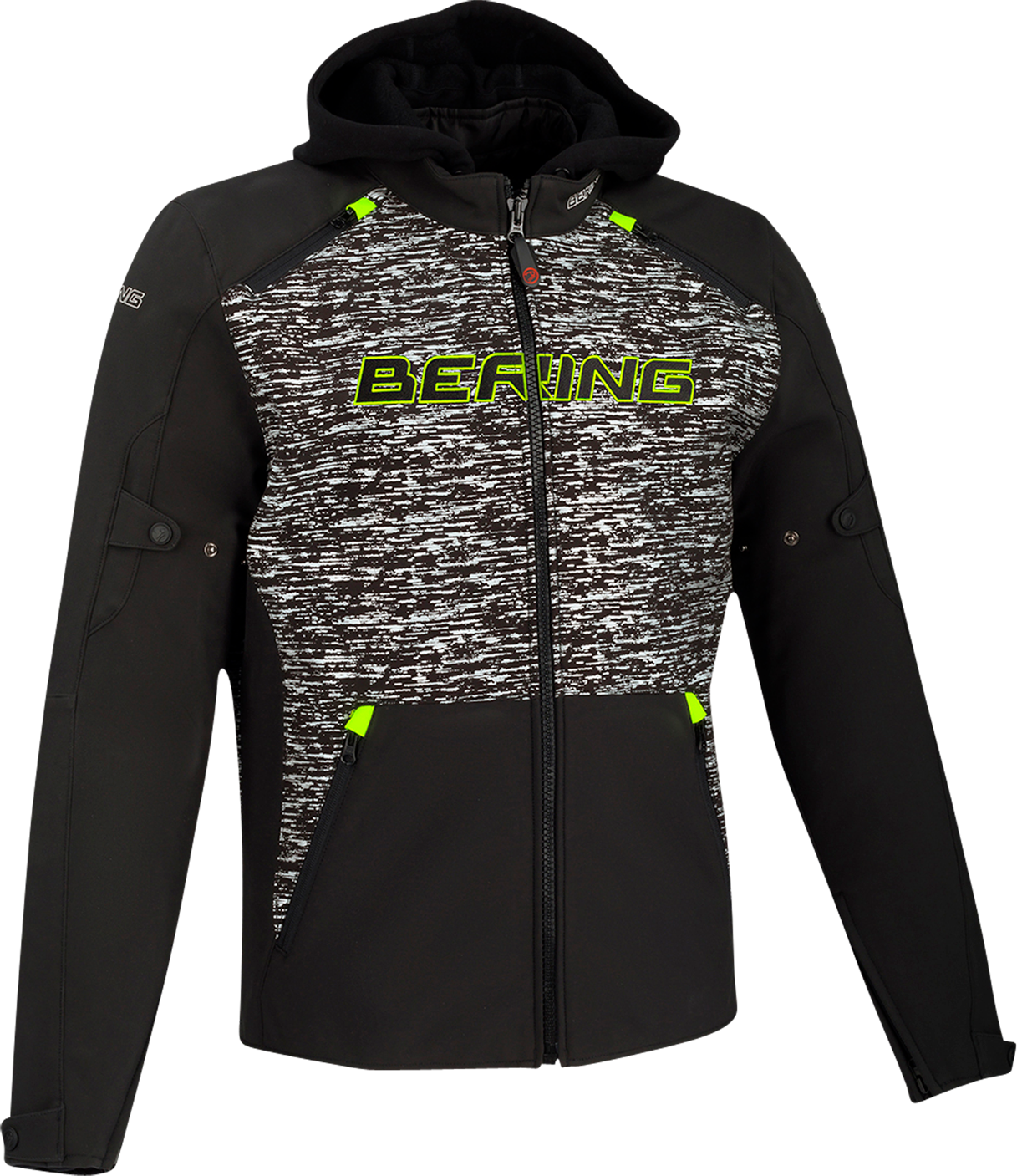 Bering Chaqueta de Moto  Drift Negro-Gris