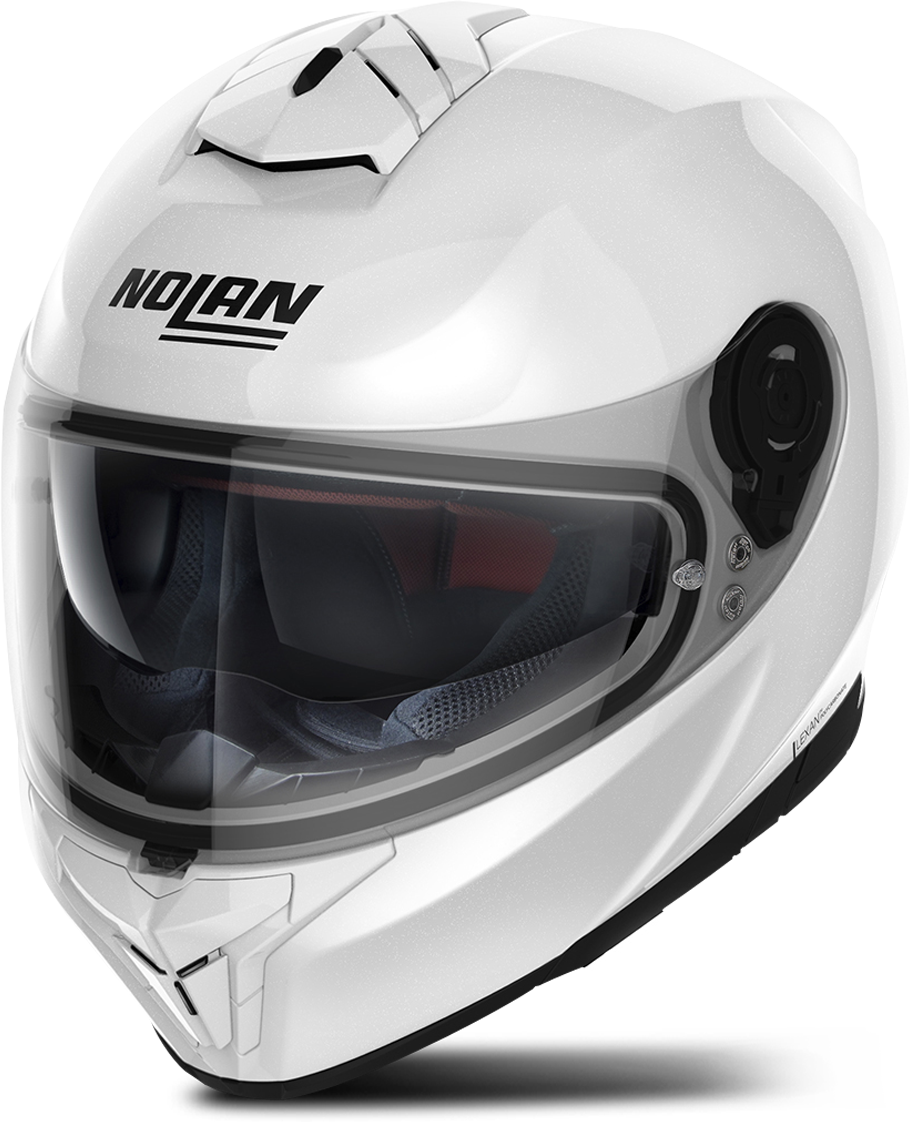 Nolan Casco Integral  N80-8 Classic N-COM Metal-Blanco