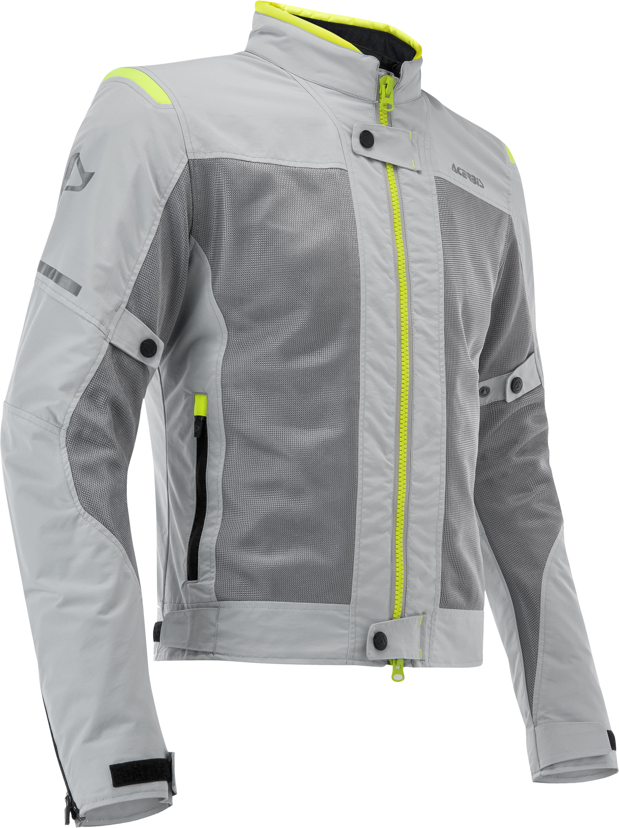 Acerbis Chaqueta de Moto  Ramsey My Vented 2.0 Mujer Gris-Amarillo