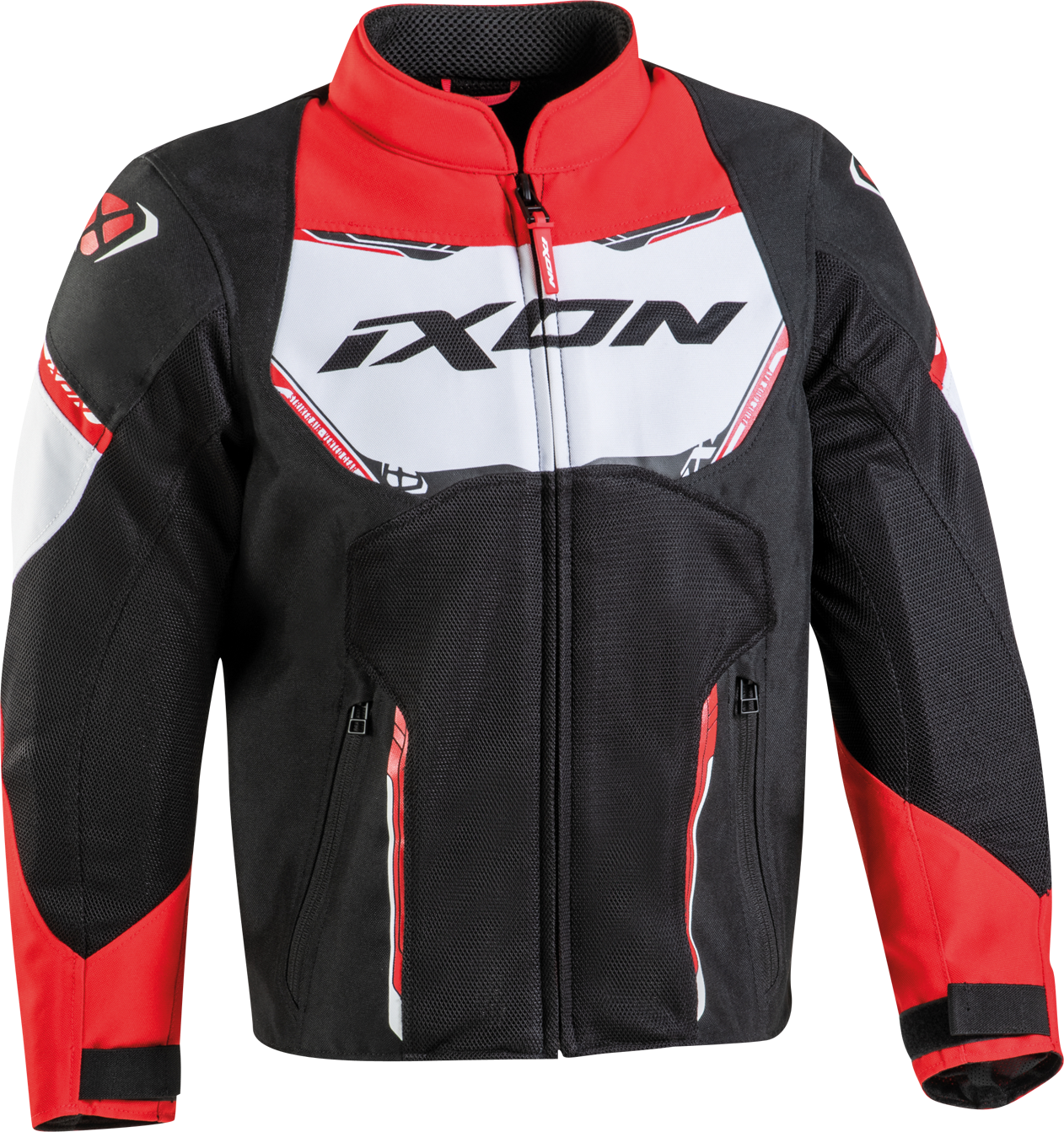 Ixon Chaqueta de Moto Niño  Striker Air Negro-Rojo-Blanco