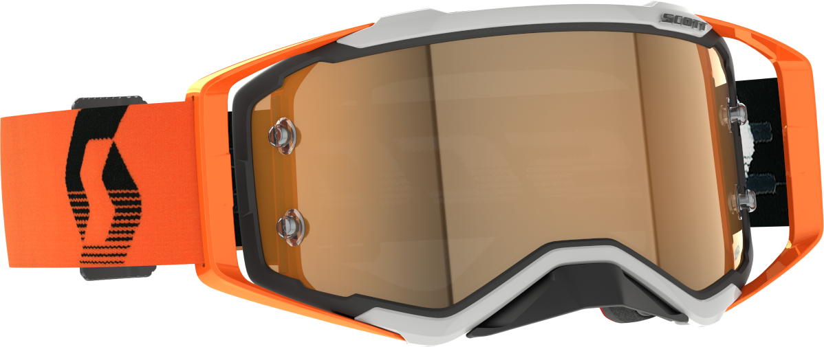 Scott Gafas de Cross  Prospect Gris-Naranja-Dorado Cromado