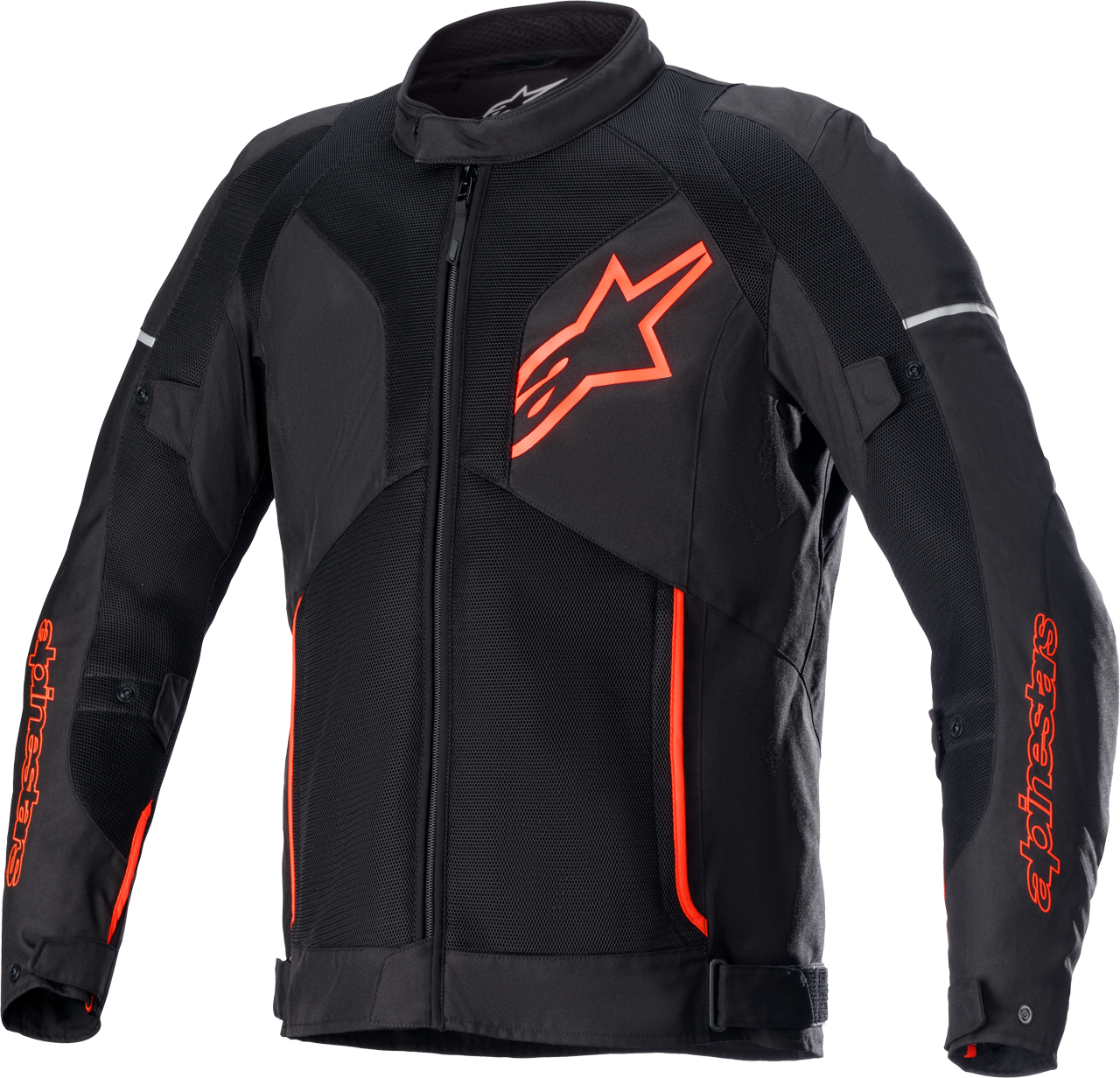 Alpinestars Chaqueta de Moto  Viper V3 Negro-Rojo