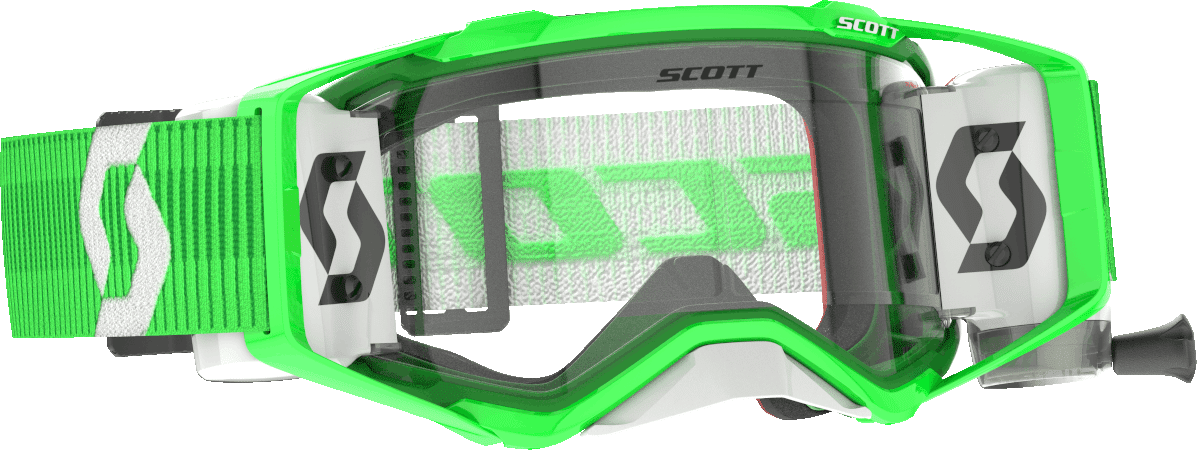 Scott Gafas de Cross  Prospect Verde-Blanco-Transparente