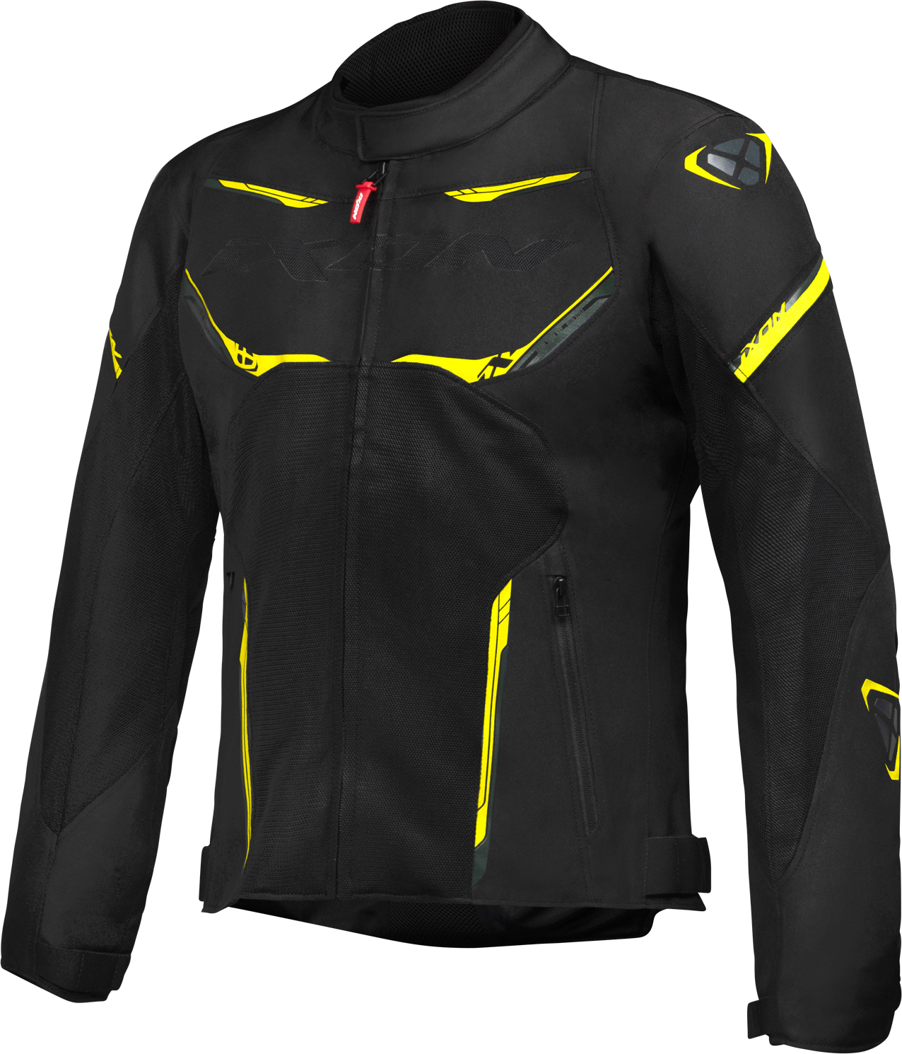 Ixon Chaqueta de Moto  Striker Air Negro-Antracita-Amarillo