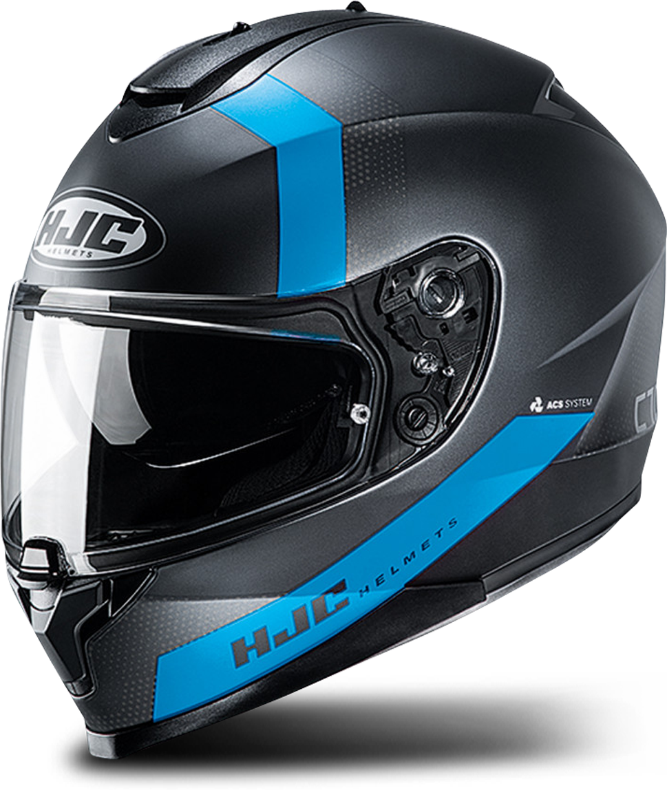 HJC Casco Integral  C70 Eura Negro-Azul