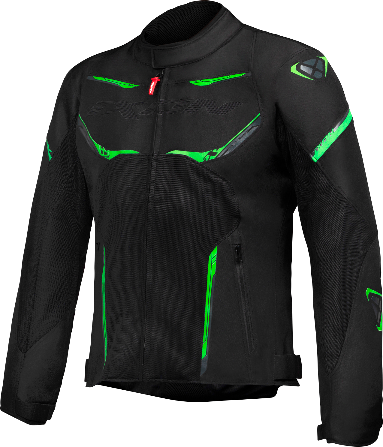 Ixon Chaqueta de Moto  Striker Air Negro-Antracita-Verde