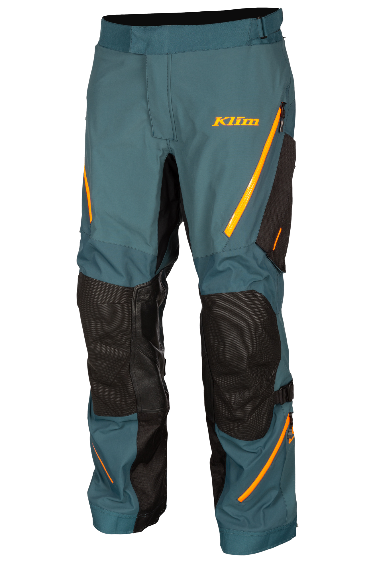 KLIM Pantalones de Moto  Badlands Petrol-Strike-Naranja