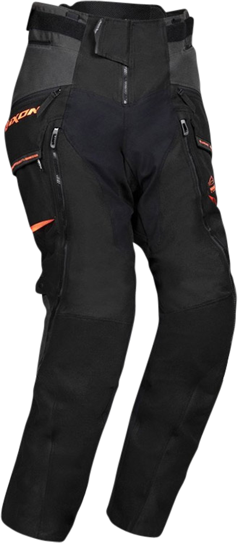 Ixon Pantalones de Moto  Ragnar Negro-Antracita-Naranja