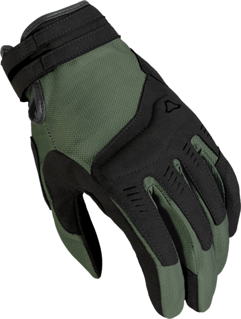 Macna Guantes de Moto  Darki Verde-Negro