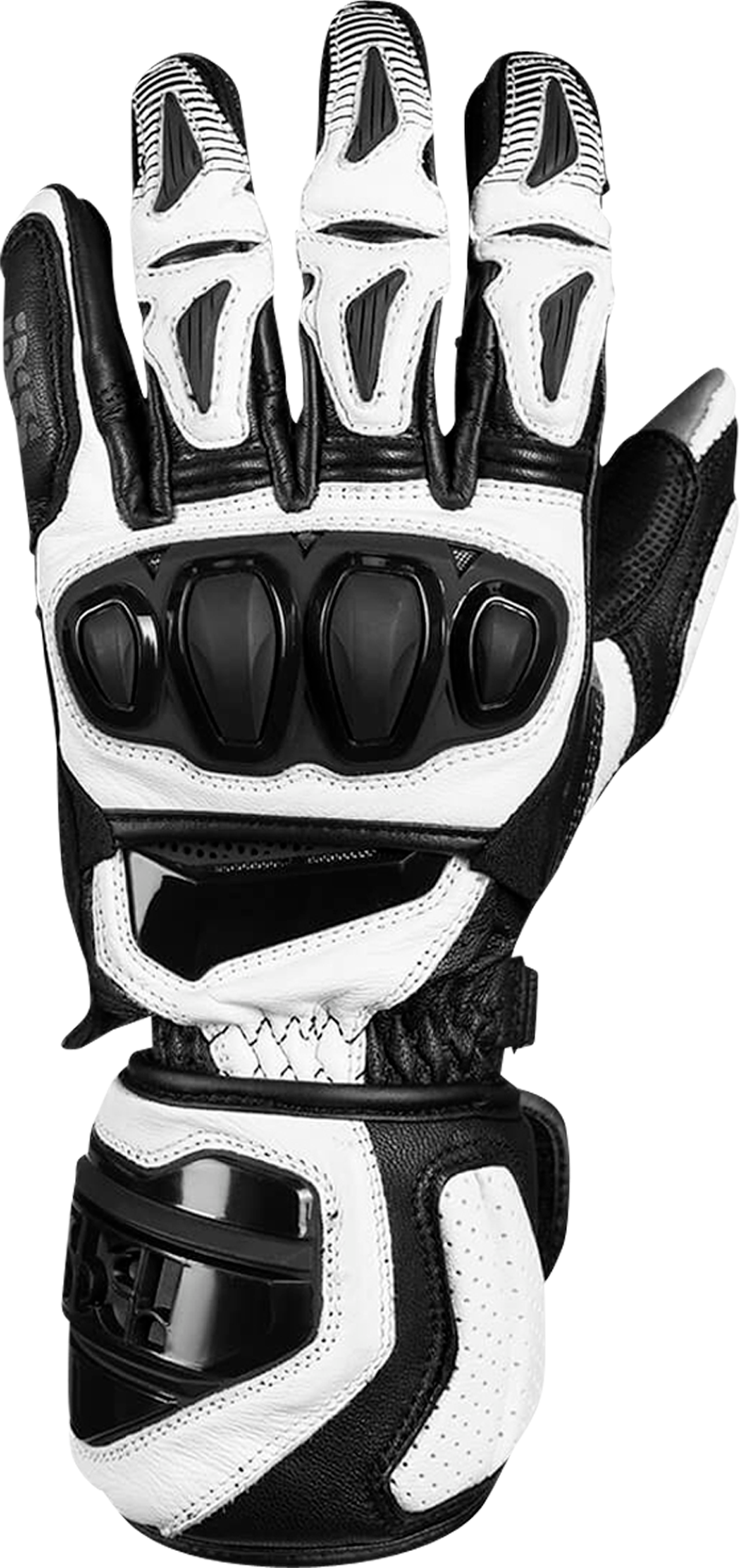 iXS Guantes de Moto  RS-300 Negro-Blanco