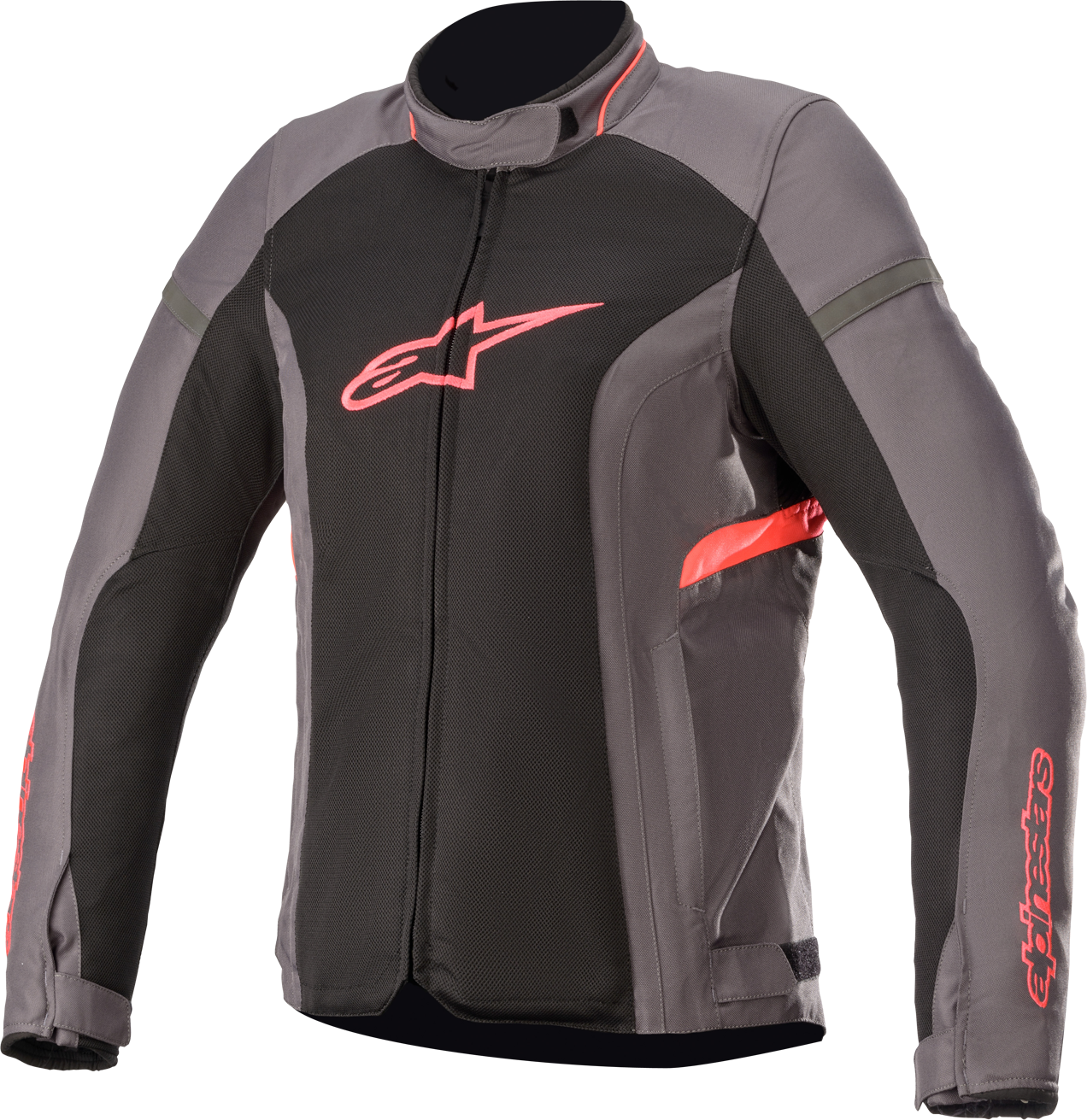 Alpinestars Chaqueta de Moto  Stella T-Kira V2 Air Mujer Gris-Negro-Rosa Diva