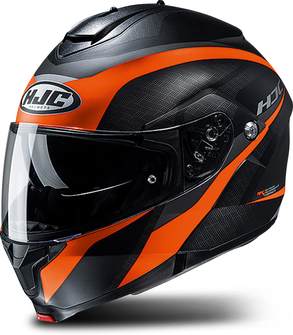 HJC Casco Modular  C91 Taly Naranja-Negro