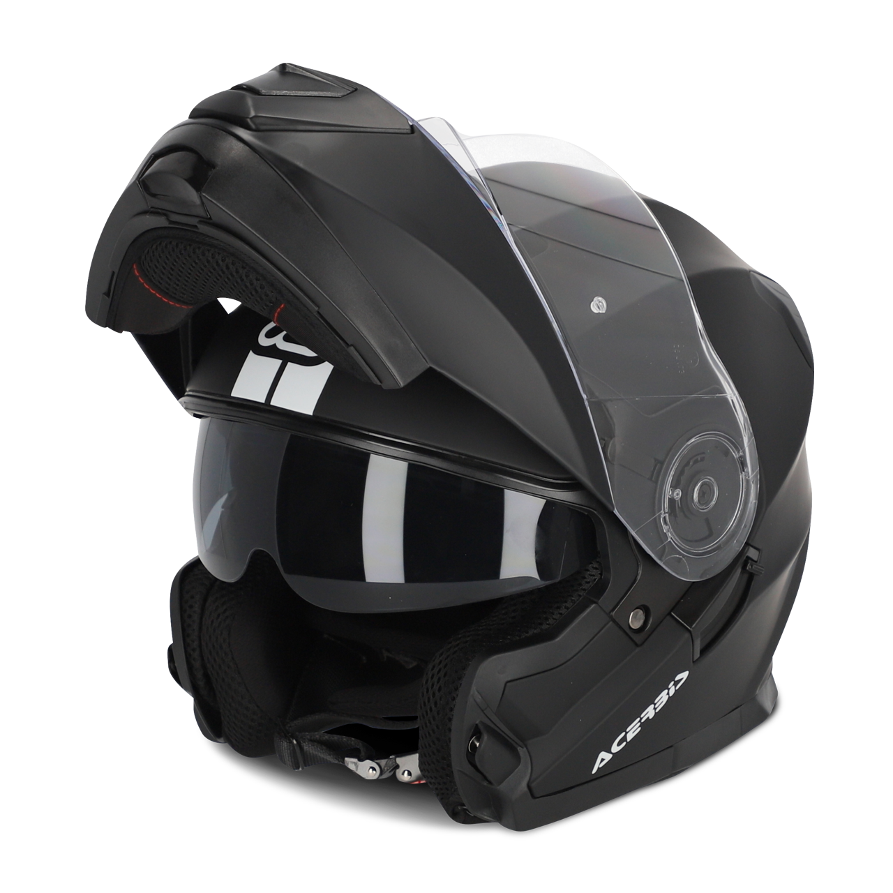 Acerbis Casco Modular  Serel Negro Mate