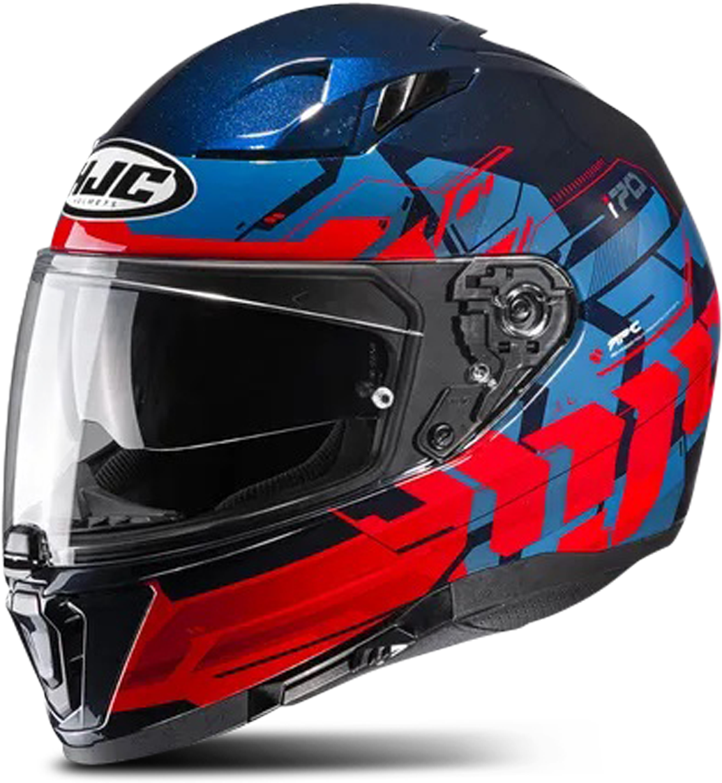 HJC Casco Integral  i70 Alligon Azul-Rojo