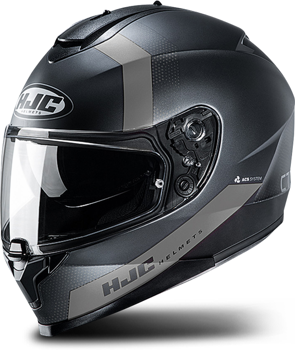 HJC Casco Integral  C70 Eura Negro-Gris