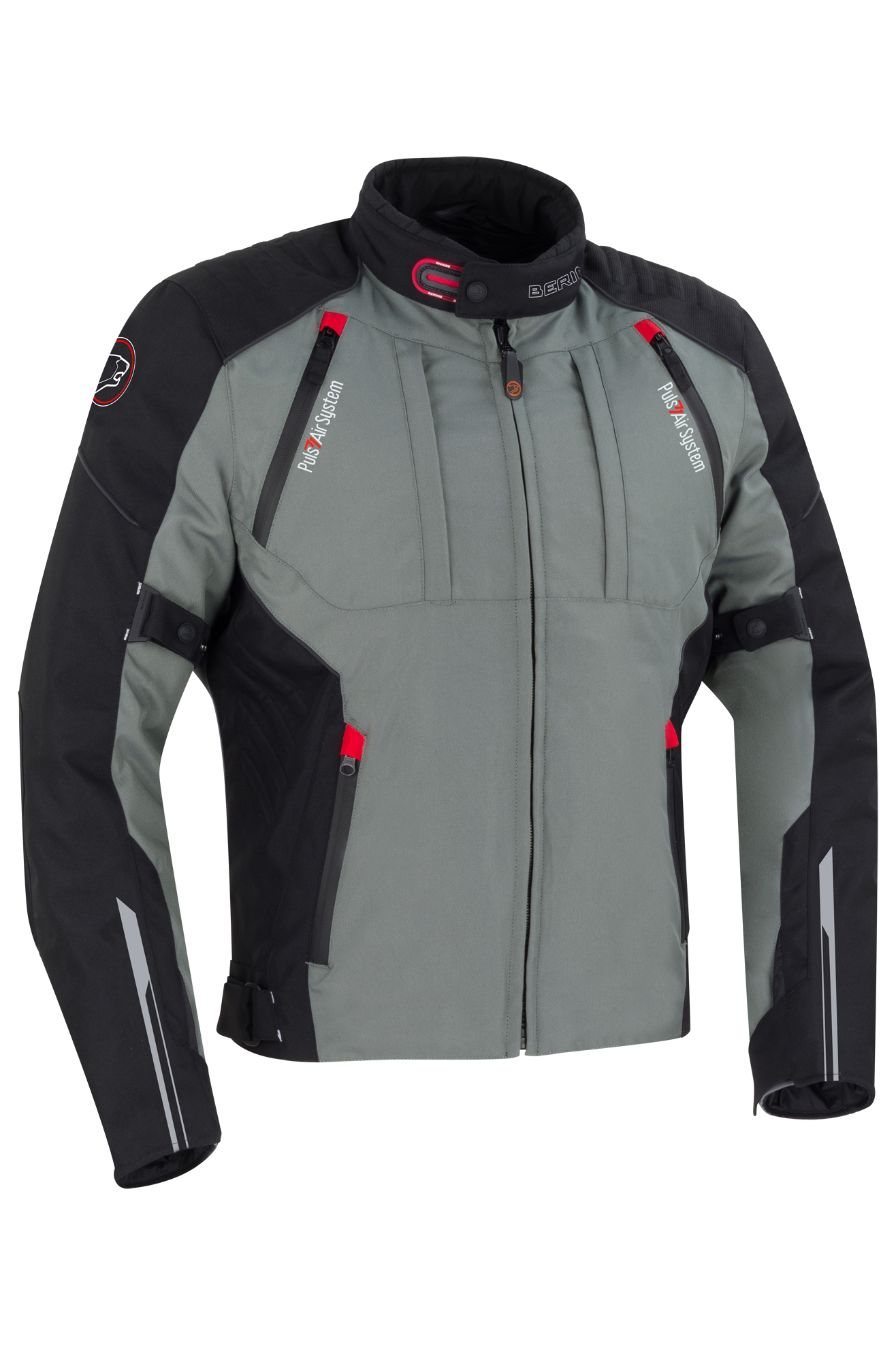 Bering Chaqueta de Moto  Shamal Negro-Gris