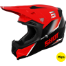 Shot Race Gear Casco de Cross Shot Core Honor Rojo Nacarado