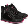 Ixon Botas de Moto  Freaky WP Lady Negro-Fúcsia