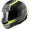 LS2 Casco Modular  FF908 Strobe II Monza Negro Mate-Amarillo Hivis