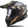 LS2 Casco Adventure  MX701 C EXPLORER Extend Verde Militar Mate