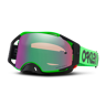 Oakley Gafas de Cross  Airbrake Moto-Verde