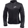 GMS Chaqueta de Moto para Mujer  Tara Mesh Negra