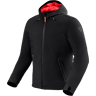 REV'IT! Chaqueta de Moto Revit Traffic H2O Negra