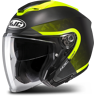 HJC Casco Jet  I30 Dexta Negro-Amarillo