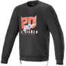 Alpinestars Polar  FQ20 Legit Crew Negro-Rojo Brillante