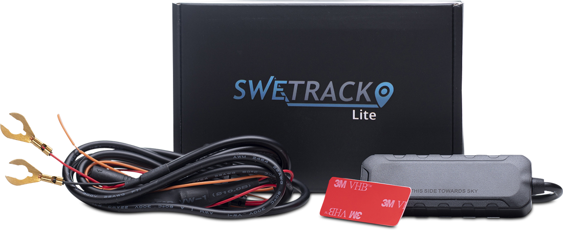 SweTrack Rastreador GPS  Lite Negro