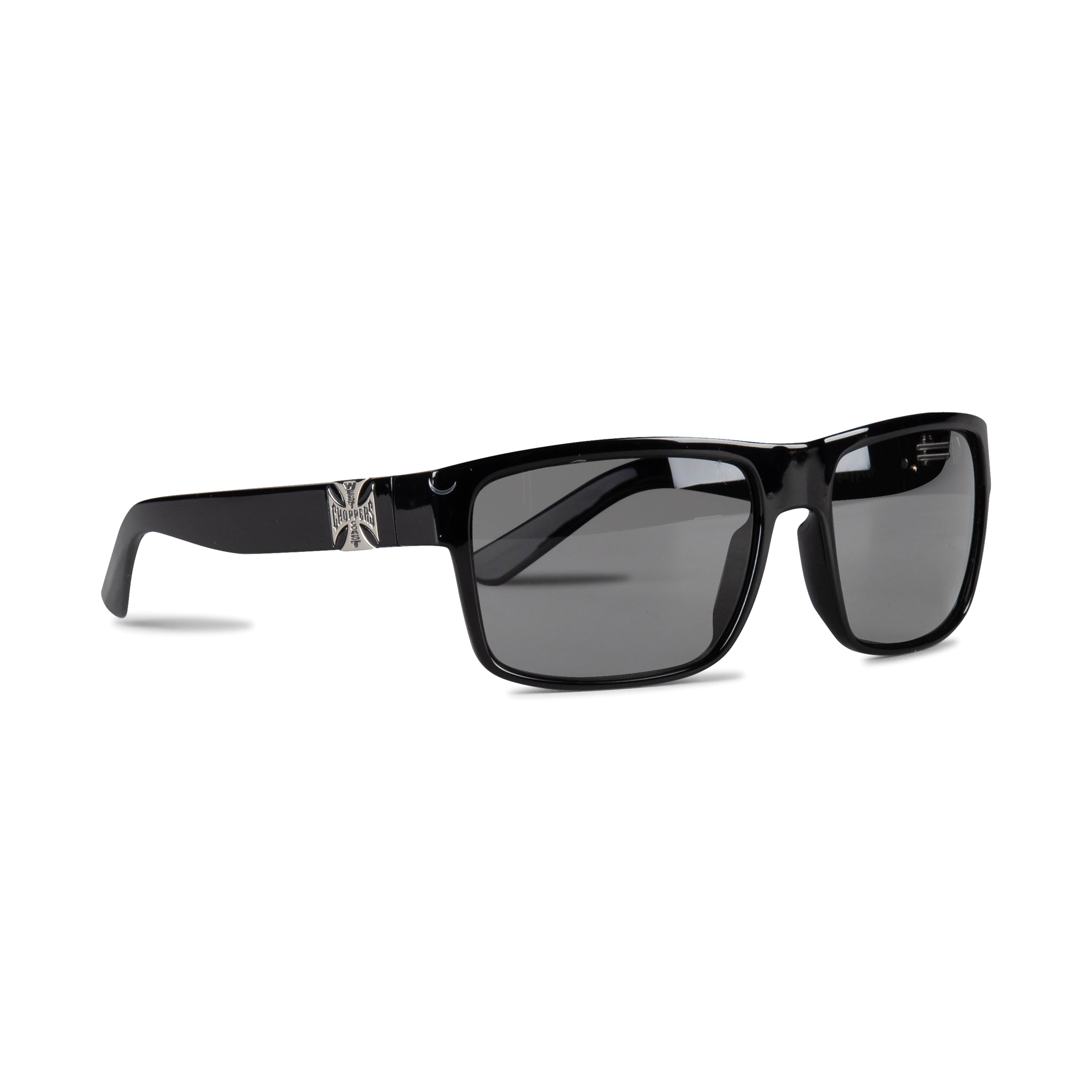 West Coast Choppers Gafas de Sol  WTF Shiny Negro-Ahumado West Coast Choppers Gafas de Sol  WTF Shiny Negro-Ahumado