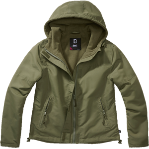 Brandit Chaqueta de Mujer  Windbreaker Frontzip Oliva