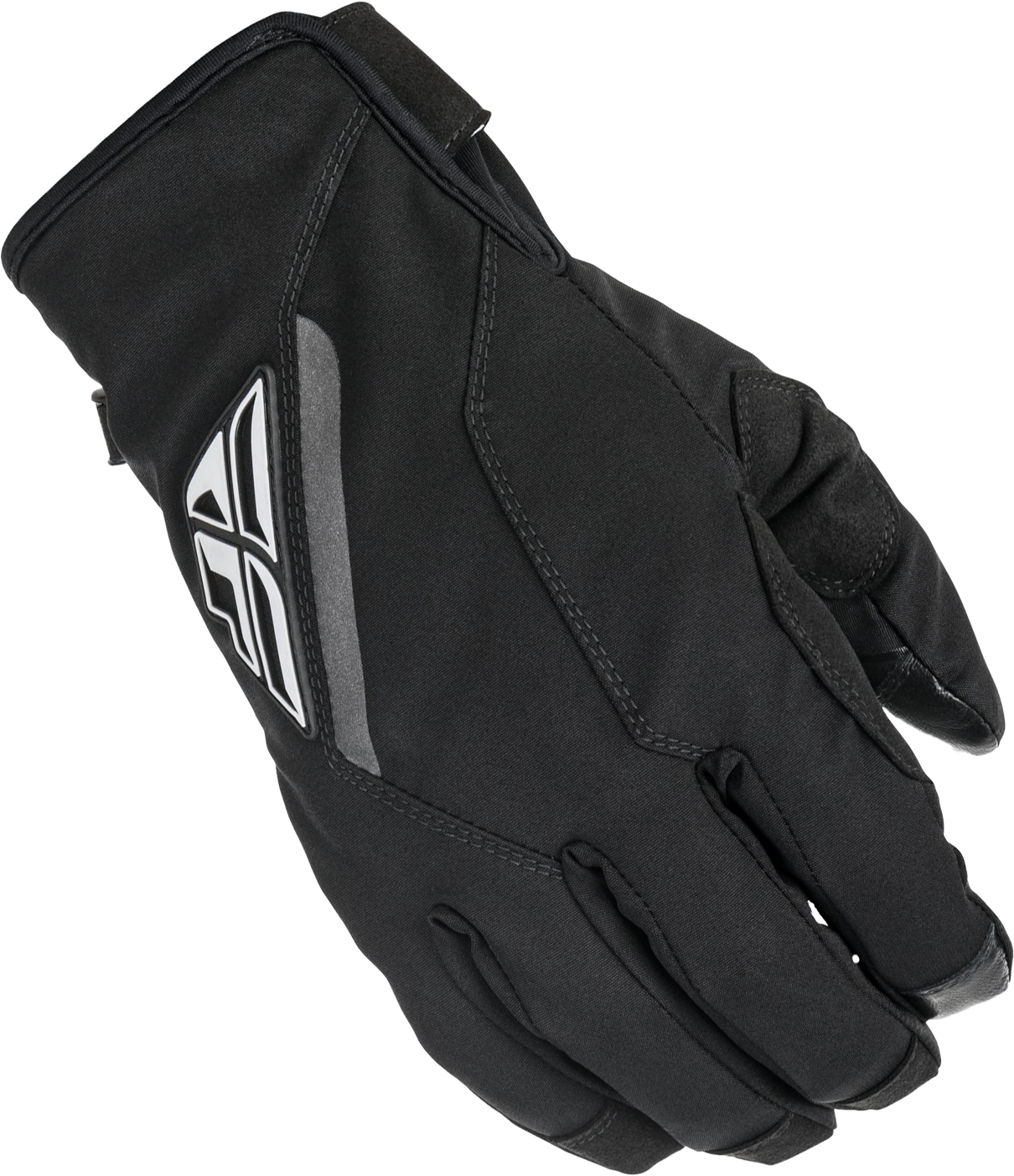 FLY Racing Guantes  Title Negro-Gris