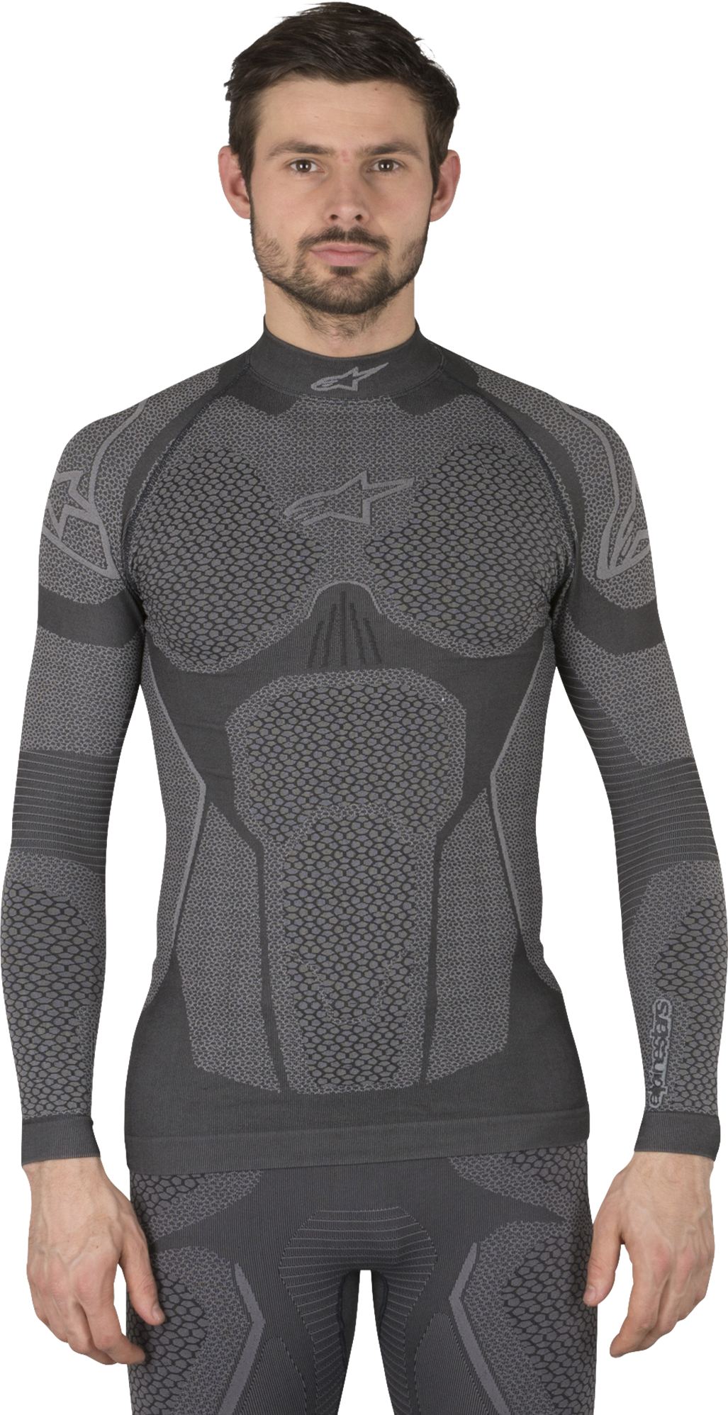 Alpinestars Camiseta Técnica  Ride Tech Winter Negro-Gris