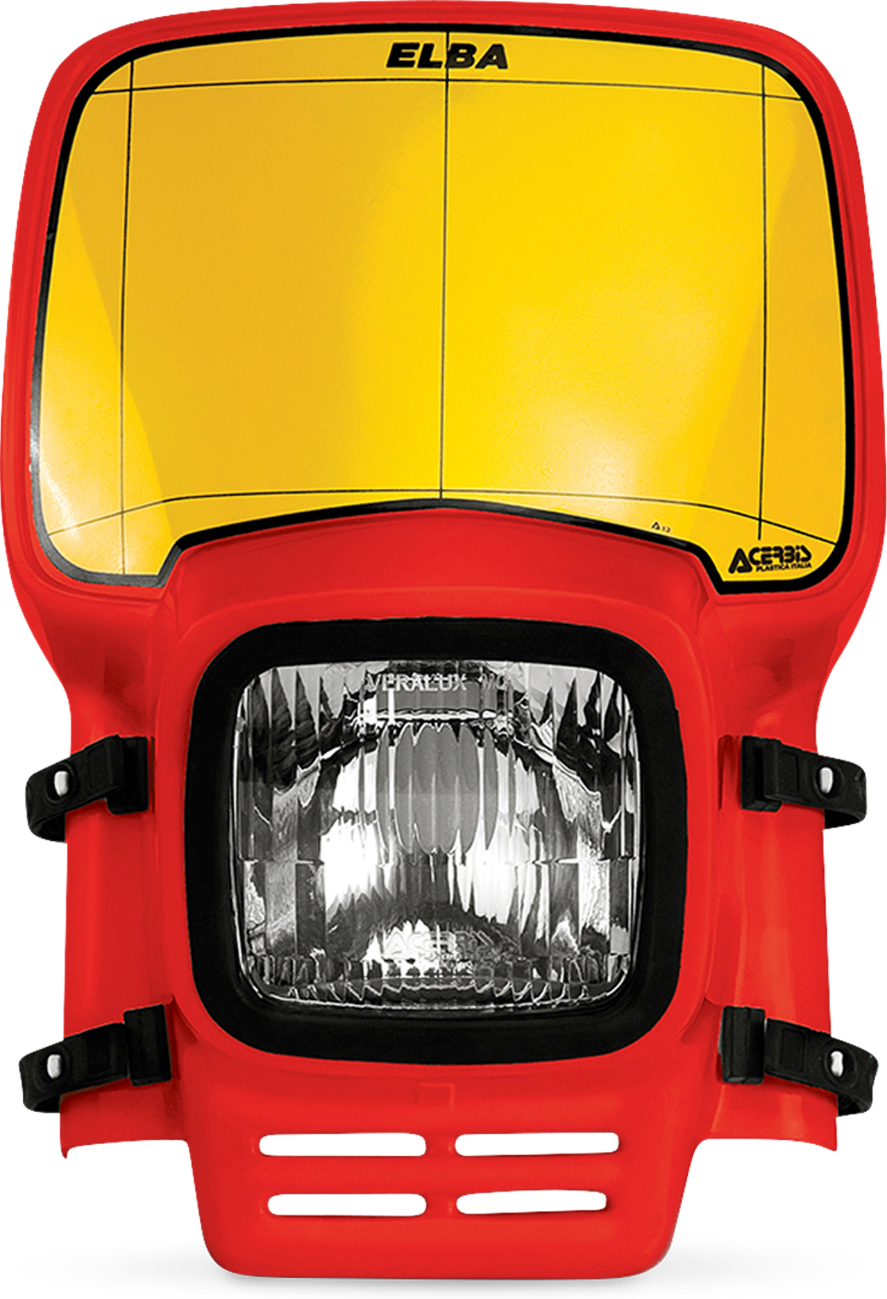 Acerbis Faro Delantero  Elba Rojo