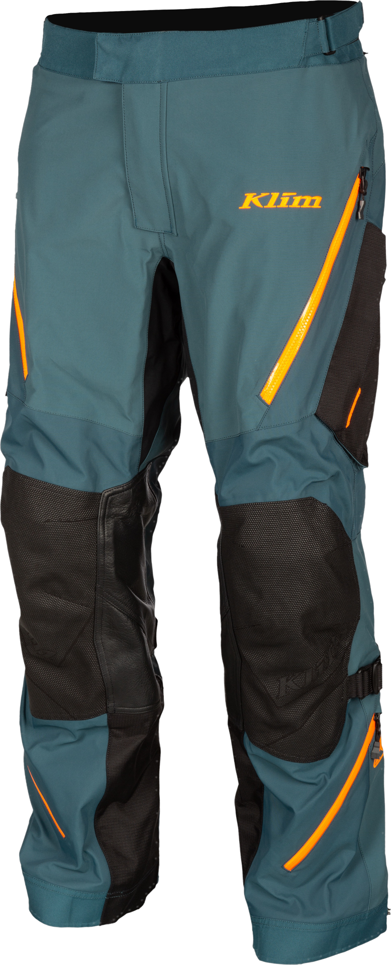 KLIM Pantalones de Moto  Badlands Petrol-Strike-Naranja