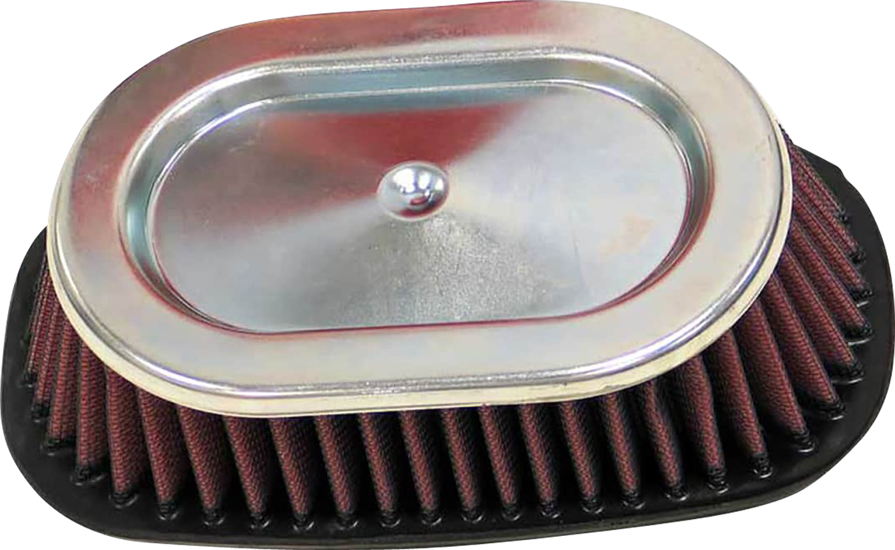 K&N Filters Filtro de Aire K&N Universal Oval Cónico Cromo