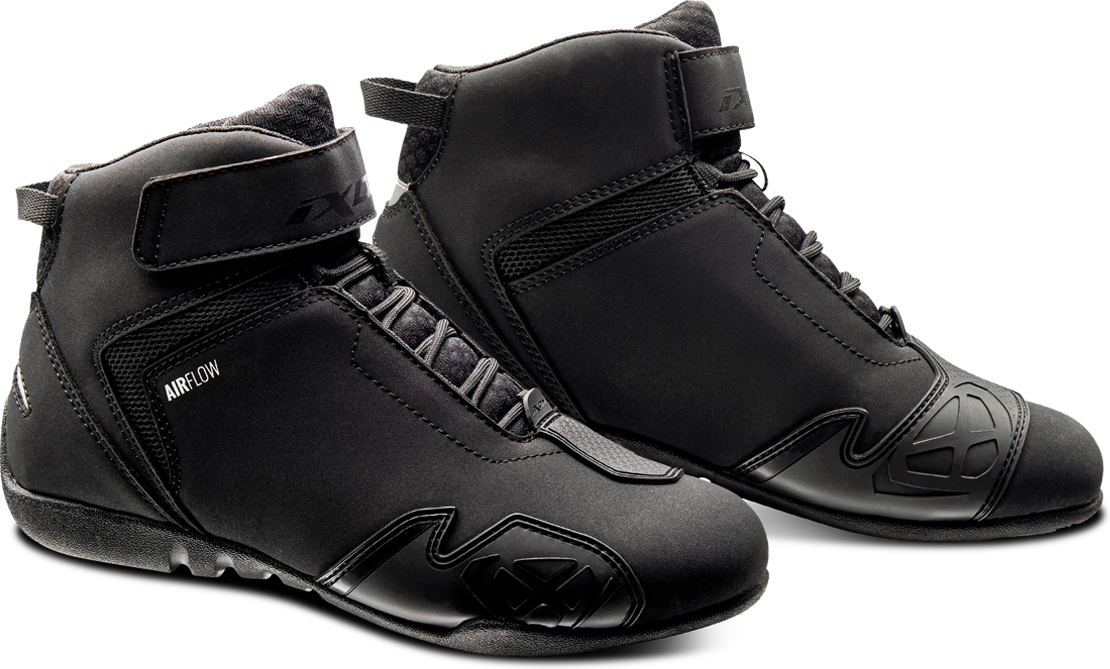 Ixon Botas de Moto para Mujer  Gambler Negro